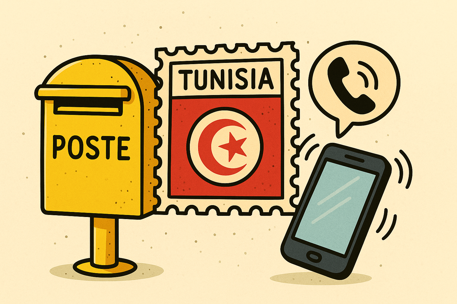 Poste Tunisia Rates Letters