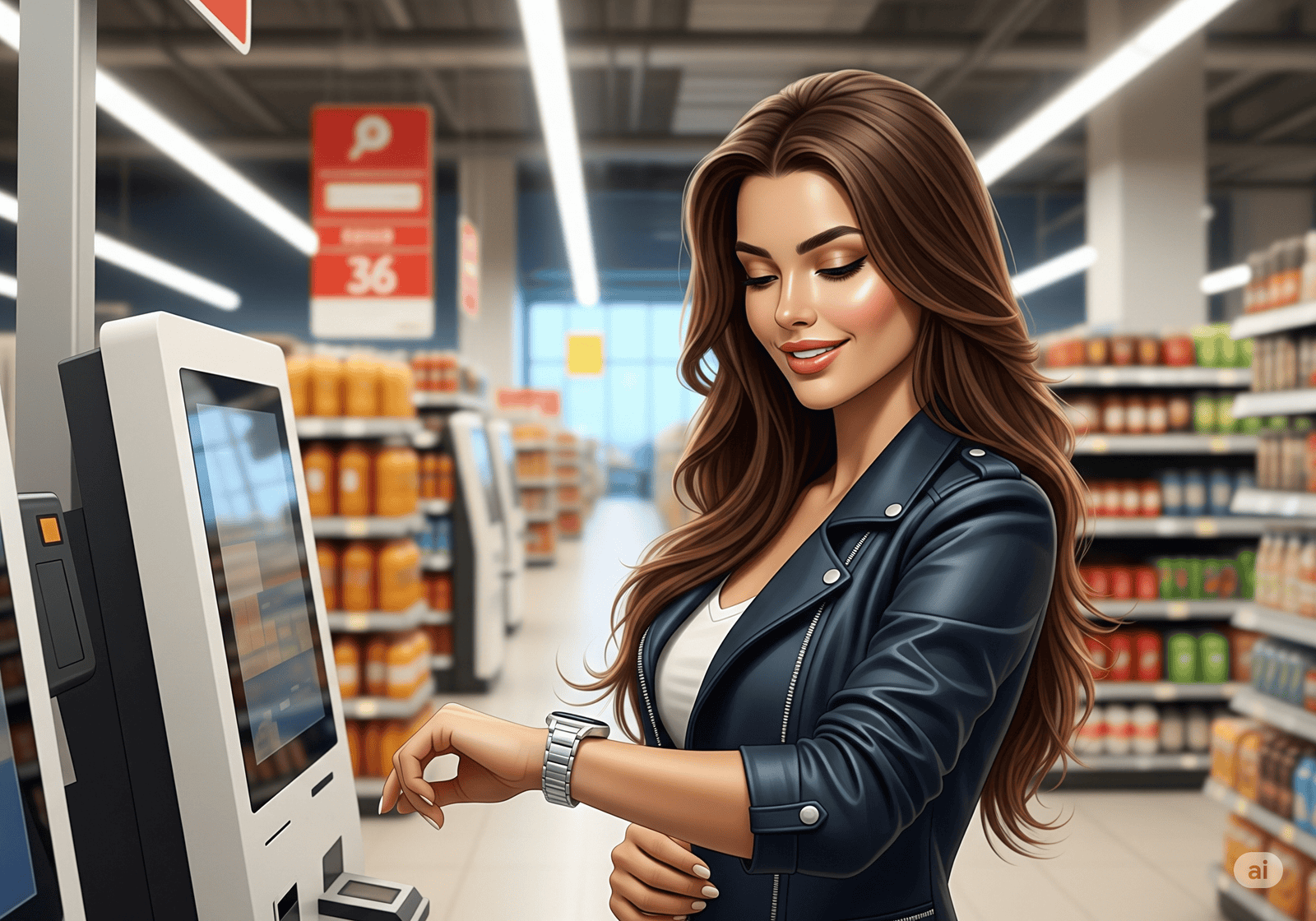 alienation works paying with my smartwatch