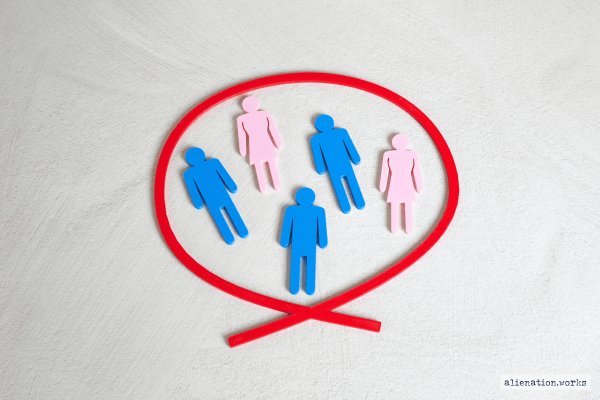 alienation works sozialpsychologie