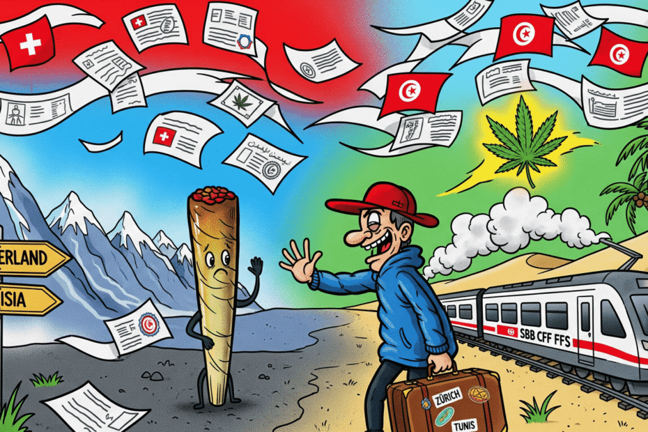 Gesetze in Tunesien – Der letzte Zug: Gras in Tunesien und mein Abschied